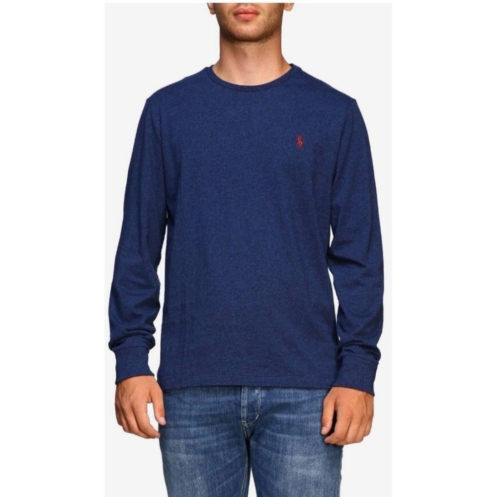 Polo Ralph Lauren 100% cotton Sweater Men Size XL Navy A011340